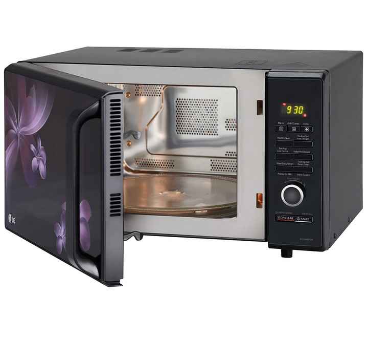 LG 28 L Convection Microwave Oven (MC2886BPUM Floral Purple Diet Fry)